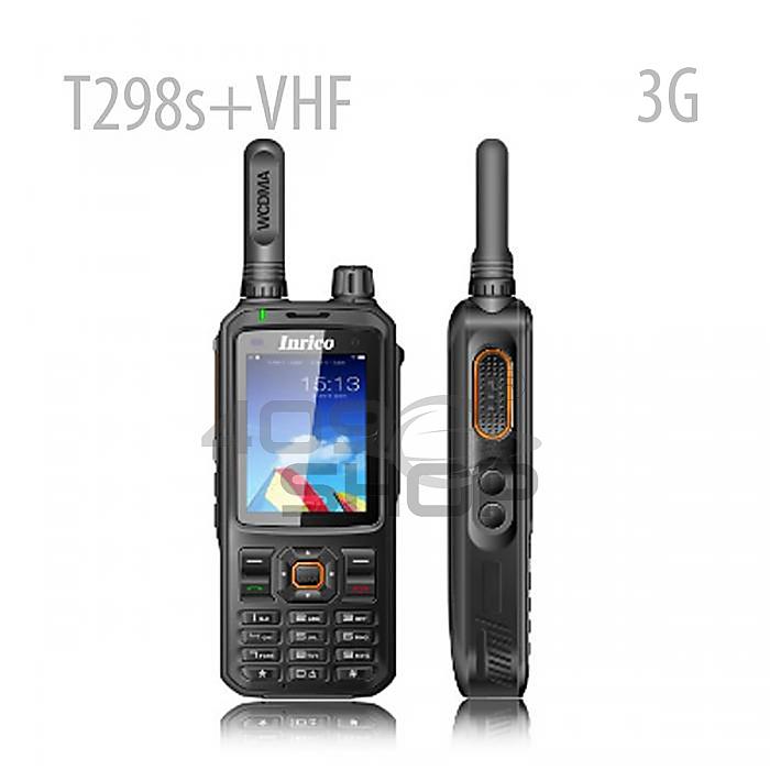 INRICO T298S 3G + VHF (136-174 MHZ) Walkie Talkie Network intercom 